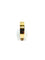 Bague 63 Alliance homme incurvée large en or champagne 18 carats 58 Facettes