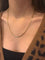 Collier Chaîne à mailles spirale en or jaune 18 carats 58 Facettes