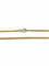 Collier Chaîne à mailles spirale en or jaune 18 carats 58 Facettes