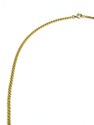 Collier Chaîne - Mailles spirale en or jaune 18 carats 58 Facettes