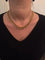 Collier Collier en or rose 18 carats à maillons entrelacés (années 1940) 58 Facettes