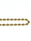 Collier Chaîne maille grain de café en or jaune 18 carats 58 Facettes