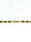 Collier Chaîne maille grain de café en or jaune 18 carats 58 Facettes