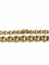 Collier Collier à maillons entrelacés en or rose 18 carats 58 Facettes