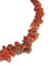 Collier Collier en corail rouge avec fermoir plaqué or 58 Facettes