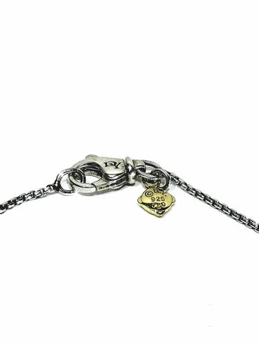 Collier David Yurman - Collier cœur en argent 925 avec pendentif or 14 carats 58 Facettes