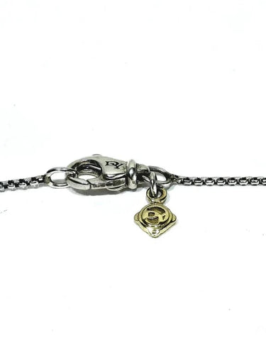 Collier David Yurman - Collier cœur en argent 925 avec pendentif or 14 carats 58 Facettes