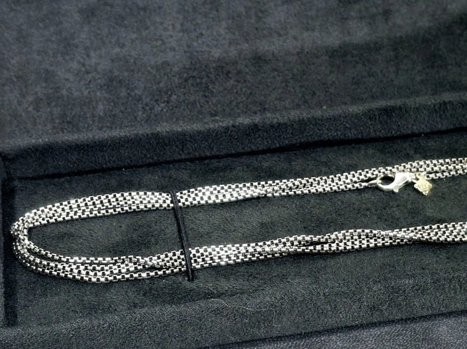 Collier David Yurman - Sautoir en argent 925 avec pendentif en or 14 carats 58 Facettes