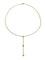 Collier Collier en or jaune 18 carats et diamants 58 Facettes