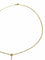 Collier Collier en or jaune 18 carats et diamants 58 Facettes