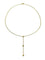 Collier Collier en or jaune 18 carats et diamants 58 Facettes
