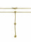 Collier Collier en or jaune 18 carats et diamants 58 Facettes