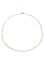 Collier Chaîne maille gourmette en or jaune 18 carats 43,5 cm 58 Facettes