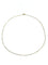 Collier Chaîne maille gourmette en or jaune 18 carats 43,5 cm 58 Facettes