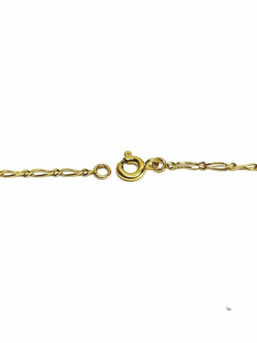Collier Chaîne maille cheval en or jaune 18 carats 58 Facettes