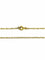 Collier Chaîne maille cheval en or jaune 18 carats 58 Facettes