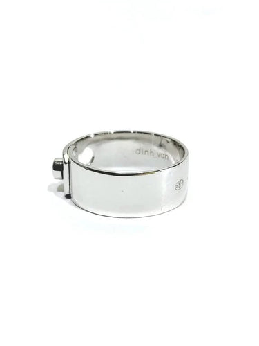 Bague 52 Dinh Van Serrure - Bague en or blanc et diamant 58 Facettes