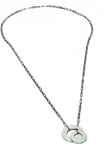 Collier Dinh Van Cible - Collier en or blanc 18 carats 58 Facettes