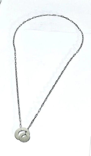 Collier Dinh Van Cible - Collier en or blanc 18 carats 58 Facettes