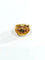 Bague 57 Bague ajourée en or rose 18 carats et diamants 58 Facettes