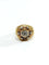 Bague 57 Bague ajourée en or rose 18 carats et diamants 58 Facettes