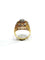Bague 57 Bague ajourée en or rose 18 carats et diamants 58 Facettes