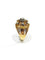 Bague 57 Bague ajourée en or rose 18 carats et diamants 58 Facettes