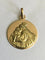 Pendentif Médaille religieuse - Pendentif en or jaune et rose 58 Facettes