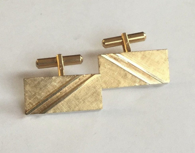 Boutons de manchette Boutons de manchette en or jaune 18 carats 58 Facettes