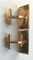 Boutons de manchette Boutons de manchette en or jaune 18 carats 58 Facettes