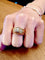 Bague 60 Bague en or jaune 18 carats et diamants 58 Facettes 598278