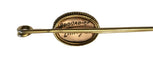 Broche Bonnadier Limoges - Broche/épingle en or jaune 18 carats et émail 58 Facettes