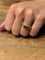 Bague 57 Bague en or jaune et blanc 18 carats avec saphir et diamants 58 Facettes 664056