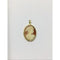 Pendentif Pendentif camée coquillage en or jaune 18 carats 58 Facettes 1146312