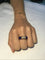 Bague 52 Bague en or jaune 18 carats avec lapis-lazuli et diamants 58 Facettes 87543