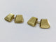 Boutons de manchette Boutons de manchette trapèzes en or jaune 18 carats 58 Facettes 950860