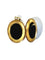 Pendentif Pendentif médaillon photo en or jaune 18 carats et onyx 58 Facettes 940723