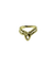 Bague 58 Bague ajourée en or jaune 18 carats 58 Facettes
