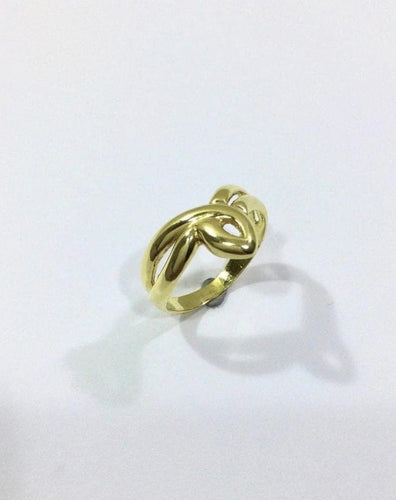 Bague 58 Bague ajourée en or jaune 18 carats 58 Facettes