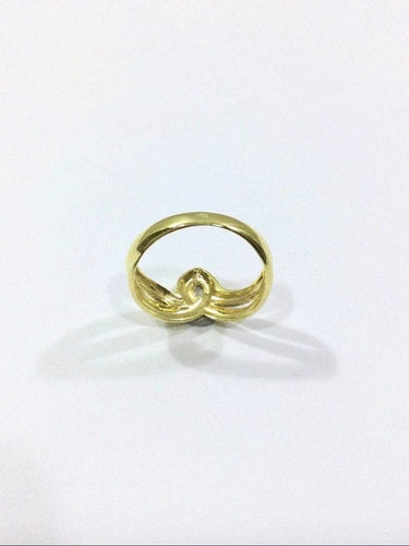 Bague 58 Bague ajourée en or jaune 18 carats 58 Facettes
