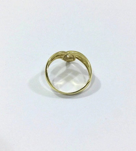Bague 58 Bague ajourée en or jaune 18 carats 58 Facettes