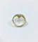 Bague 58 Bague ajourée en or jaune 18 carats 58 Facettes