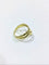 Bague 58 Bague ajourée en or jaune 18 carats 58 Facettes