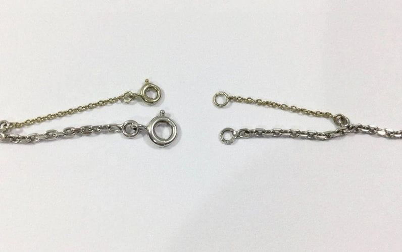 Collier Chaîne maille forçat en or blanc 18 carats 58 Facettes