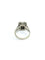 Bague 54 Bague pavée de 9 diamants en or blanc 18 carats 58 Facettes