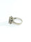 Bague 54 Bague pavée de 9 diamants en or blanc 18 carats 58 Facettes