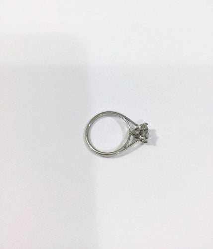 Bague 55 Mauboussin - Bague solitaire en platine et diamant 1,54 ct 58 Facettes