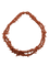 Collier Sautoir en corail rouge 58 Facettes