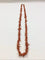 Collier Sautoir en corail rouge 58 Facettes