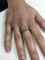 Bague 59 Bague en or rose 18 carats sertie d’un diamant brillant 58 Facettes
